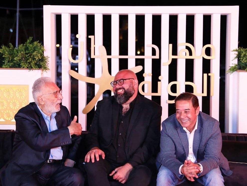 فريق الفيلم في العرض الأول بمهرجان الجونة 2019